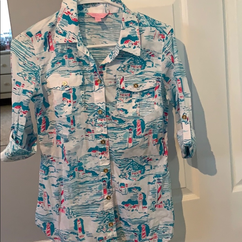 Lily Pulitzer button down